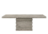 Faustine - Dining Table - Salvaged Light Oak
