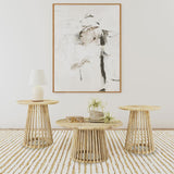 Touhy - Round Coffee Table Set