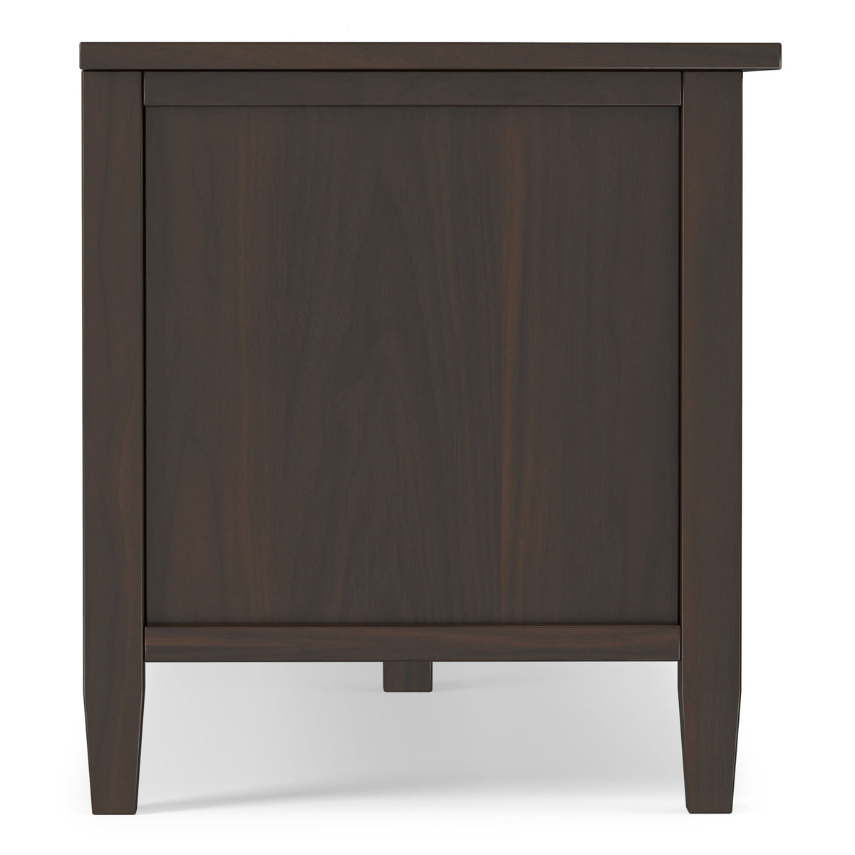Warm Shaker - Low TV Media Stand - Brown