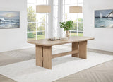 Kailani - Rectangular Wood Dining Table - Beige Oak