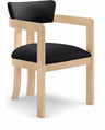 Lavrin - Vegan Leather Dining Arm Chair (Set of 2) - Natural Base