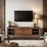 Branson - TV Stand Console, For TVs Up To 85", Two Tone - Brown