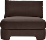 Hammond - Velvet Performance Fabric Upholstered Armless Chair