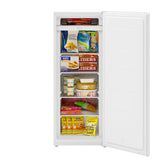 7 Cu. Ft Upright Freezer in White - RUF-7C