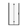 Semi Frameless Bifold Pivot Shower Door, Reversible Installation