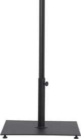 Amalfi - Aluminum Patio Umbrella - Black Base / Black Pole