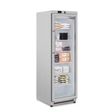 12 Cu. ft. Commercial Freezer with Glass Door in Stainless Steel - Manual Defrost (KM-FMD12SGD)