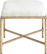 Valley - Bench With Gold Frame