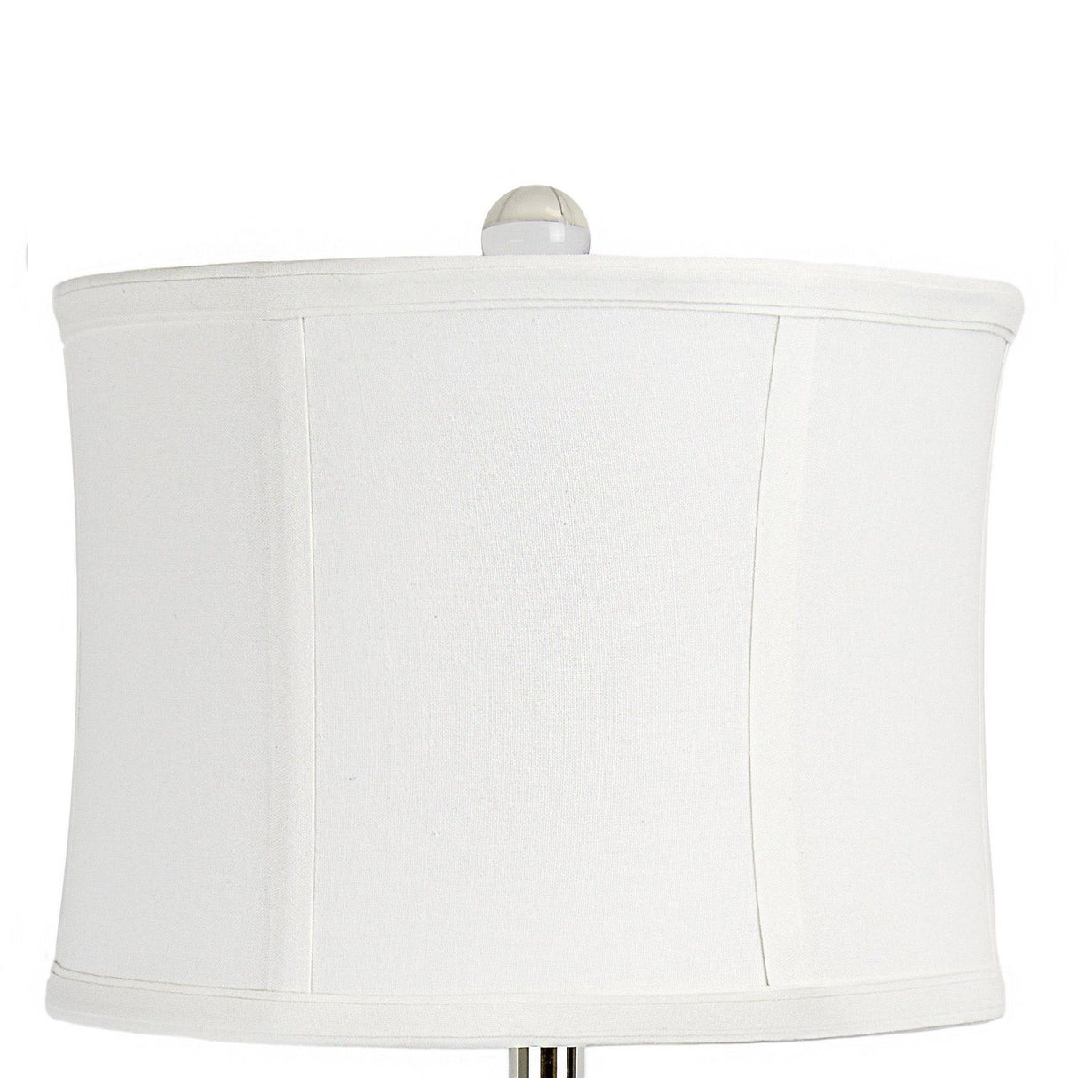 Diamond - Torch 25" Crystal Table Lamp (Set of 2) - White