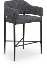 Dame - Fabric Upholstered Counter Stool (Set of 2)
