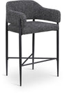 Dame - Fabric Upholstered Counter Stool (Set of 2)