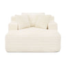 Chaise Lounge Sofa Bed With Deep Seat For Living Room
