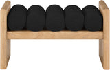 Waverly - Bench With Natural Frame