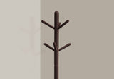 Free Standing Coat Rack 9 Hooks For Entryway