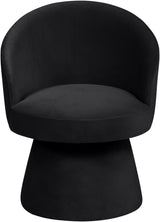 Selene - Upholstered Swivel Dining Chair