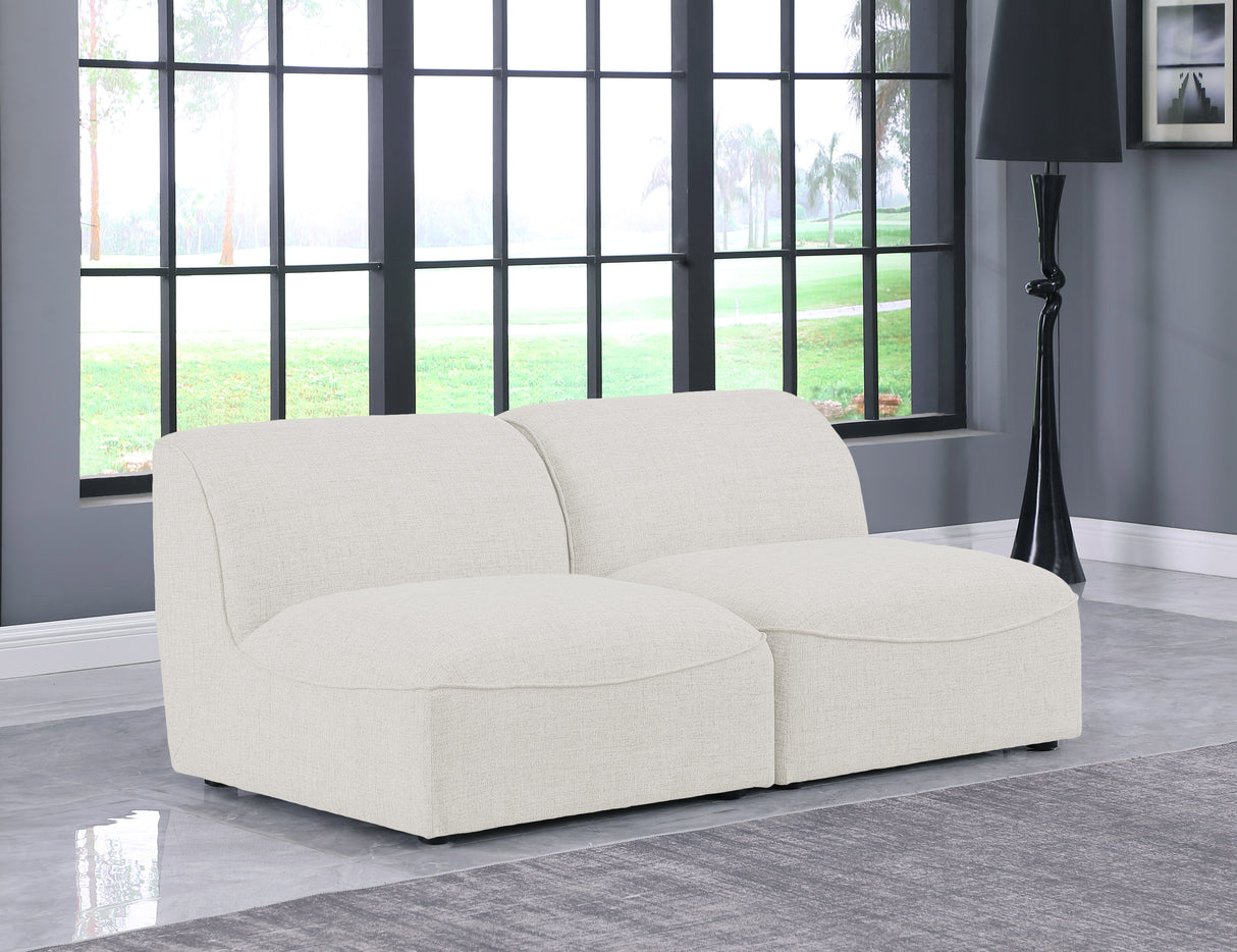 Miramar - 2 Seat Armless Modular Sofa