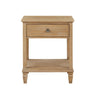 Victoria - Bedside Table With Drawer And Shelf