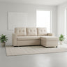 Convertible L Shaped Sectional Sleeper Sofa Bed, Saving Pull Out Couch