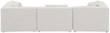 Cube - Linen Modular 3 Seat Sofa