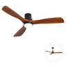 52" Ceiling Fan With Dimmable LED Light, 6 Speed DC Motor, 3 Blades