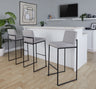 Fuji - Contemporary High Back Barstool Elegant Design
