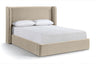 Kendall - Velvet Upholstered Bed - Cream