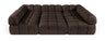 Orin - Velvet 6 Piece Modular Sectional