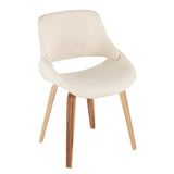 Fabrico - Chair (Set of 2) - Cream Zebra