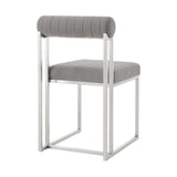 Anastasia - Dining Room Chair Set With Brushed Silver Frame