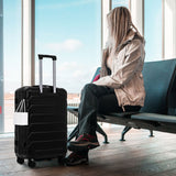 3 Pieces Set 20" / 24" / 28" Spinner Wheel Luggage With Combination Lock