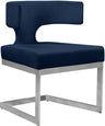 Alexandra - Dining Chair with Chrome Legs