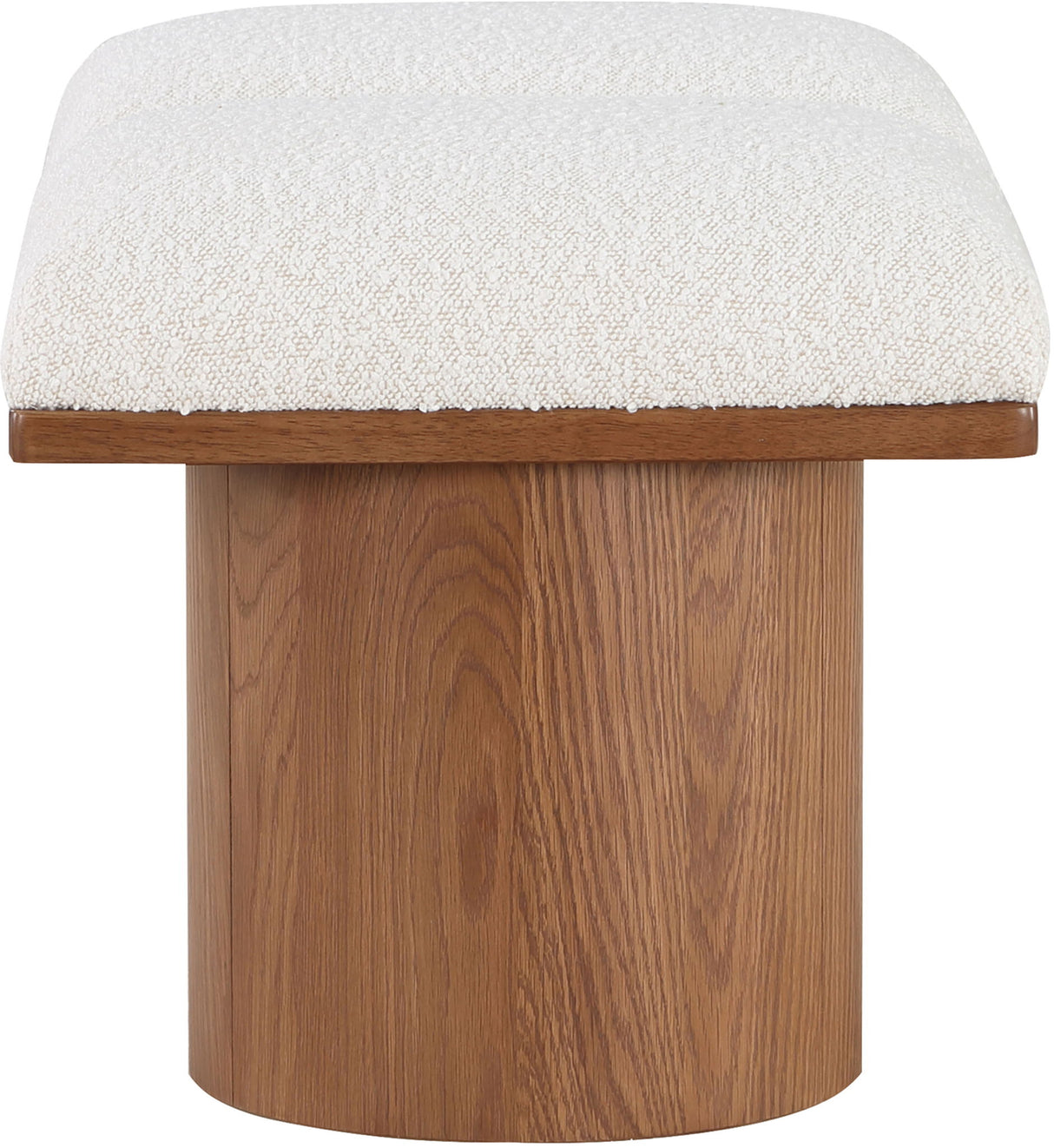 Pavilion - 2 Piece Modular Bench With Brown Base