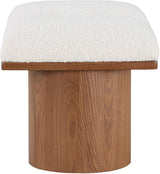 Pavilion - 2 Piece Modular Bench With Brown Base