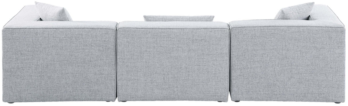 Cube - Linen Modular 3 Seat Sofa