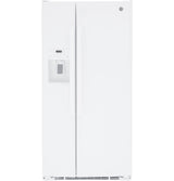 GE GSE23GGPWW - 33 in. 23.0 cu. ft. Energy Star Side-by-Side Refrigerator with External Ice & Water Dispenser - White