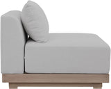 Solace - Olefin Performance Fabric Outdoor Patio Modular Armless Chair