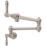 Rohl RA1451LMSTN2 "Acqui" Pot Filler Kitchen Faucet