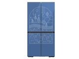 BESPOKE 4-Door Flex Refrigerator Panel Featuring A  Limited Edition Winter Design - Top Left Panel - (RAF18DUUH1)