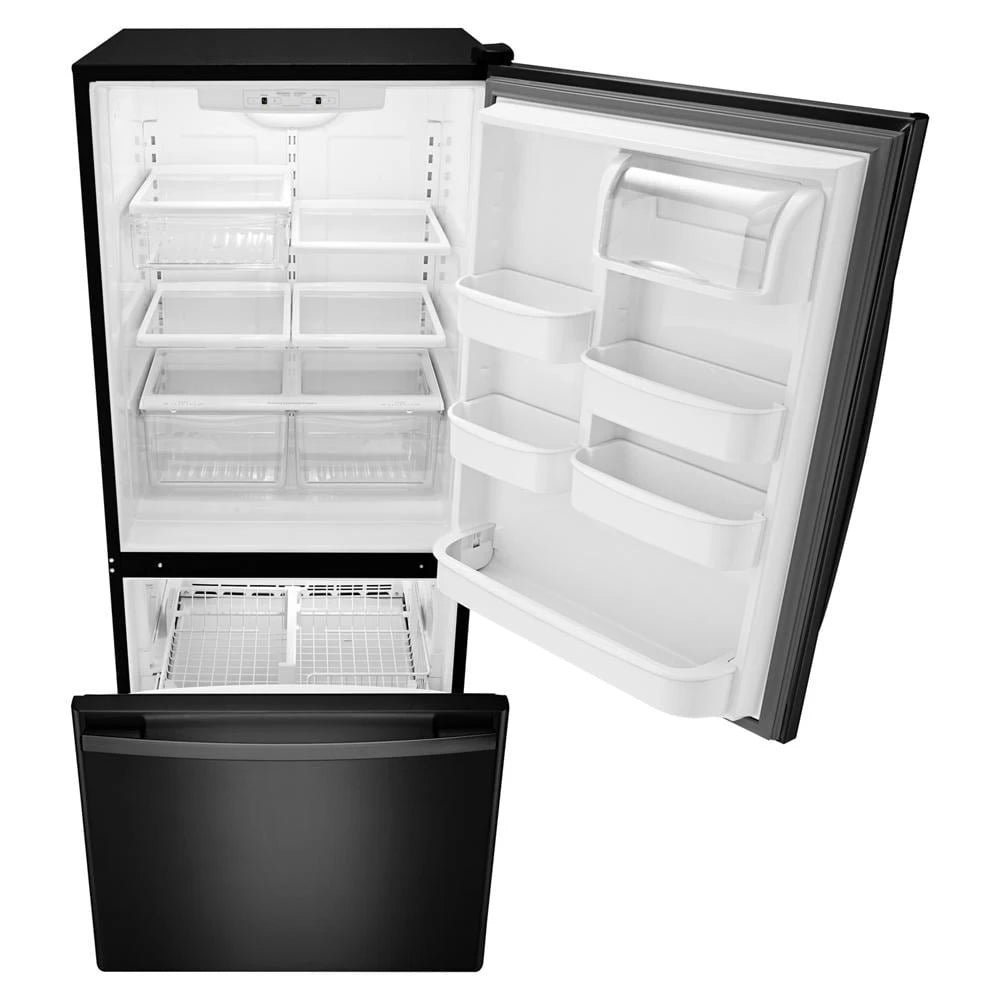 29-inch Wide Bottom-Freezer Refrigerator with EasyFreezer(TM) Pull-Out Drawer -- 18 cu. ft. Capacity - (ABB1924BRB)