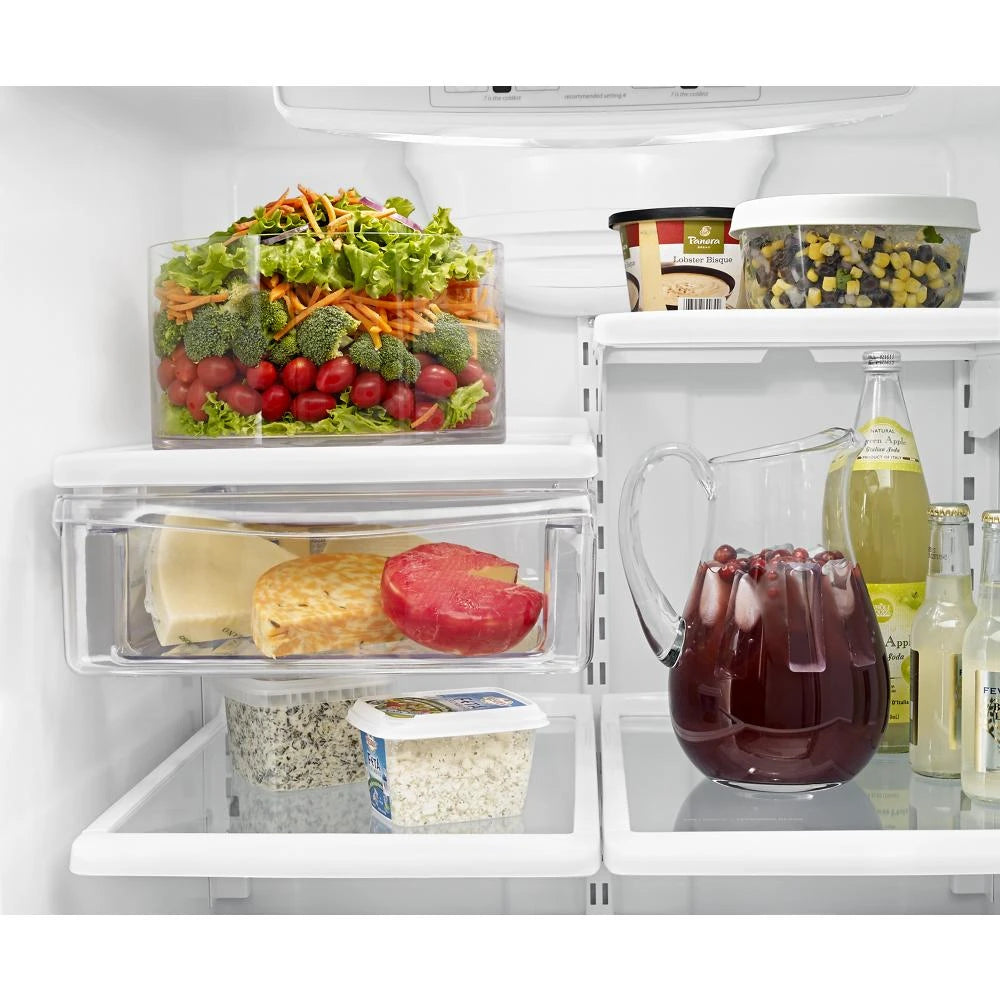 29-inch Wide Bottom-Freezer Refrigerator with EasyFreezer(TM) Pull-Out Drawer -- 18 cu. ft. Capacity - (ABB1924BRM)