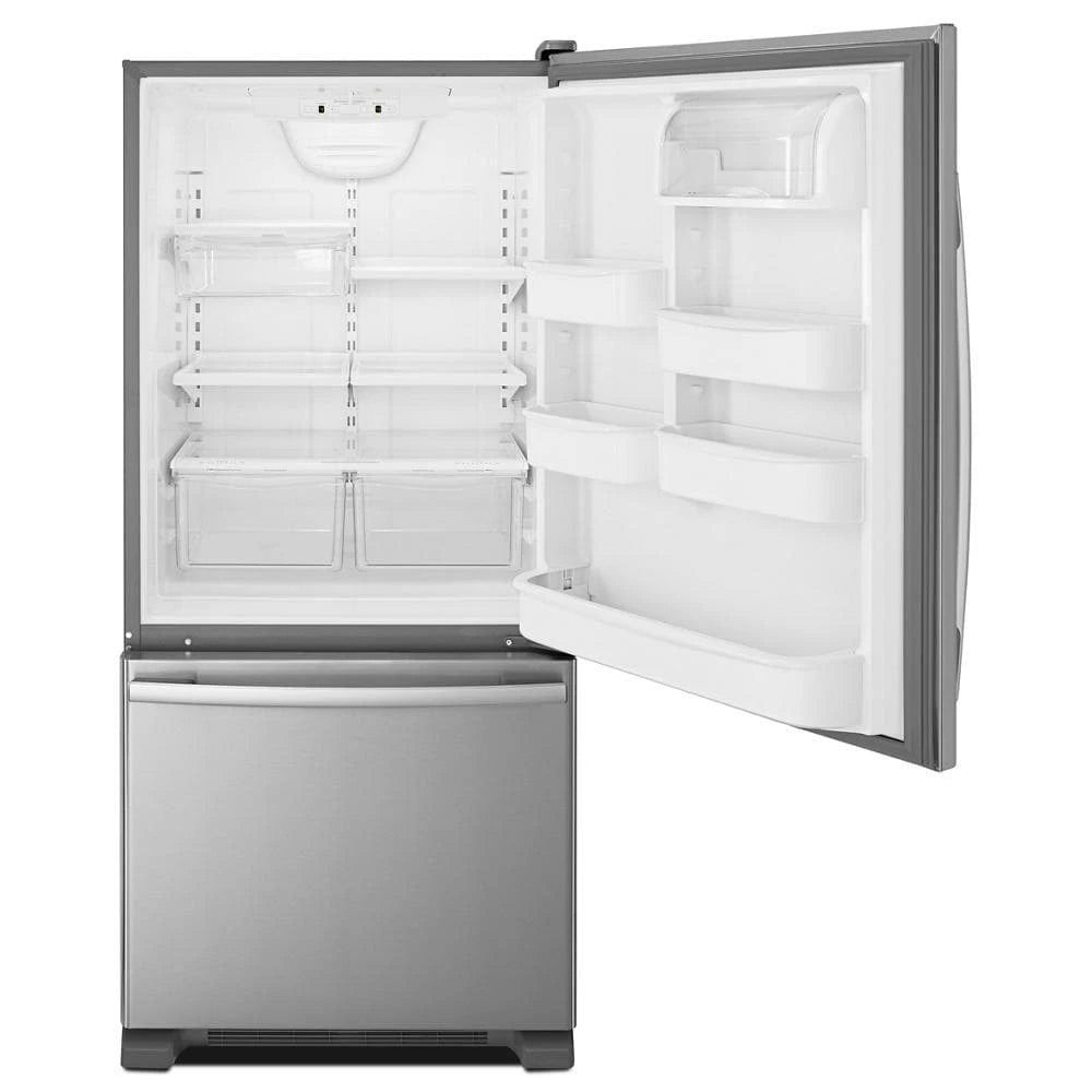 29-inch Wide Bottom-Freezer Refrigerator with EasyFreezer(TM) Pull-Out Drawer -- 18 cu. ft. Capacity - (ABB1924BRM)
