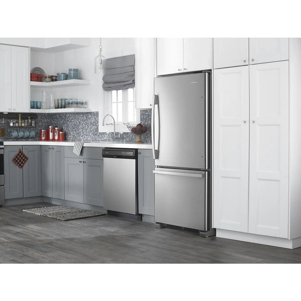29-inch Wide Bottom-Freezer Refrigerator with EasyFreezer(TM) Pull-Out Drawer -- 18 cu. ft. Capacity - (ABB1924BRM)