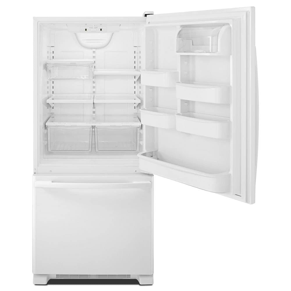 29-inch Wide Bottom-Freezer Refrigerator with EasyFreezer(TM) Pull-Out Drawer -- 18 cu. ft. Capacity - (ABB1924BRW)