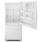 29-inch Wide Bottom-Freezer Refrigerator with EasyFreezer(TM) Pull-Out Drawer -- 18 cu. ft. Capacity - (ABB1924BRW)