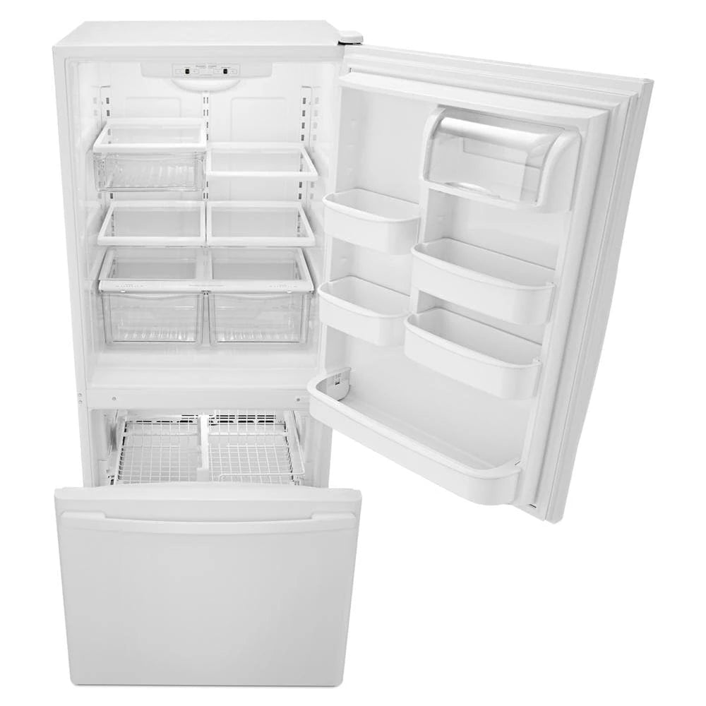 29-inch Wide Bottom-Freezer Refrigerator with EasyFreezer(TM) Pull-Out Drawer -- 18 cu. ft. Capacity - (ABB1924BRW)