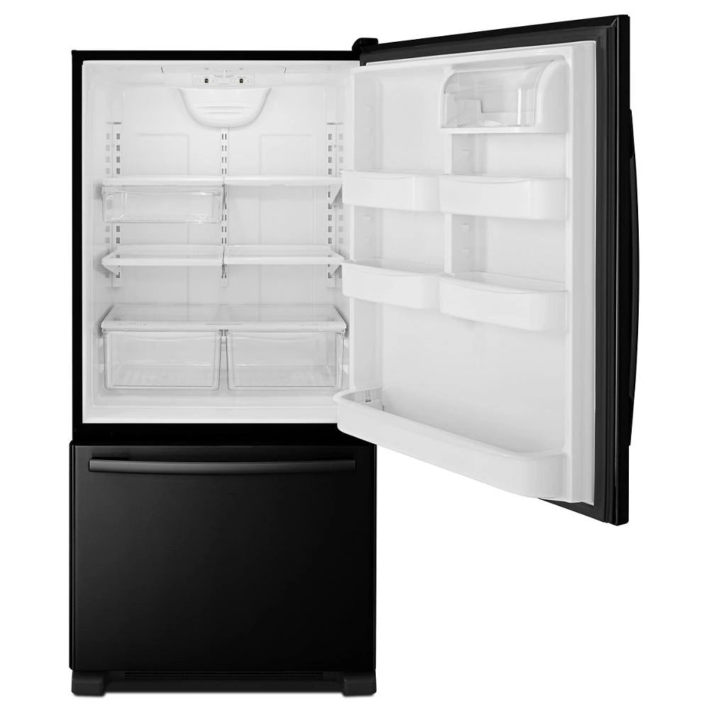 33-inch Wide Bottom-Freezer Refrigerator with EasyFreezer(TM) Pull-Out Drawer - 22 cu. ft. Capacity - (ABB2224BRB)