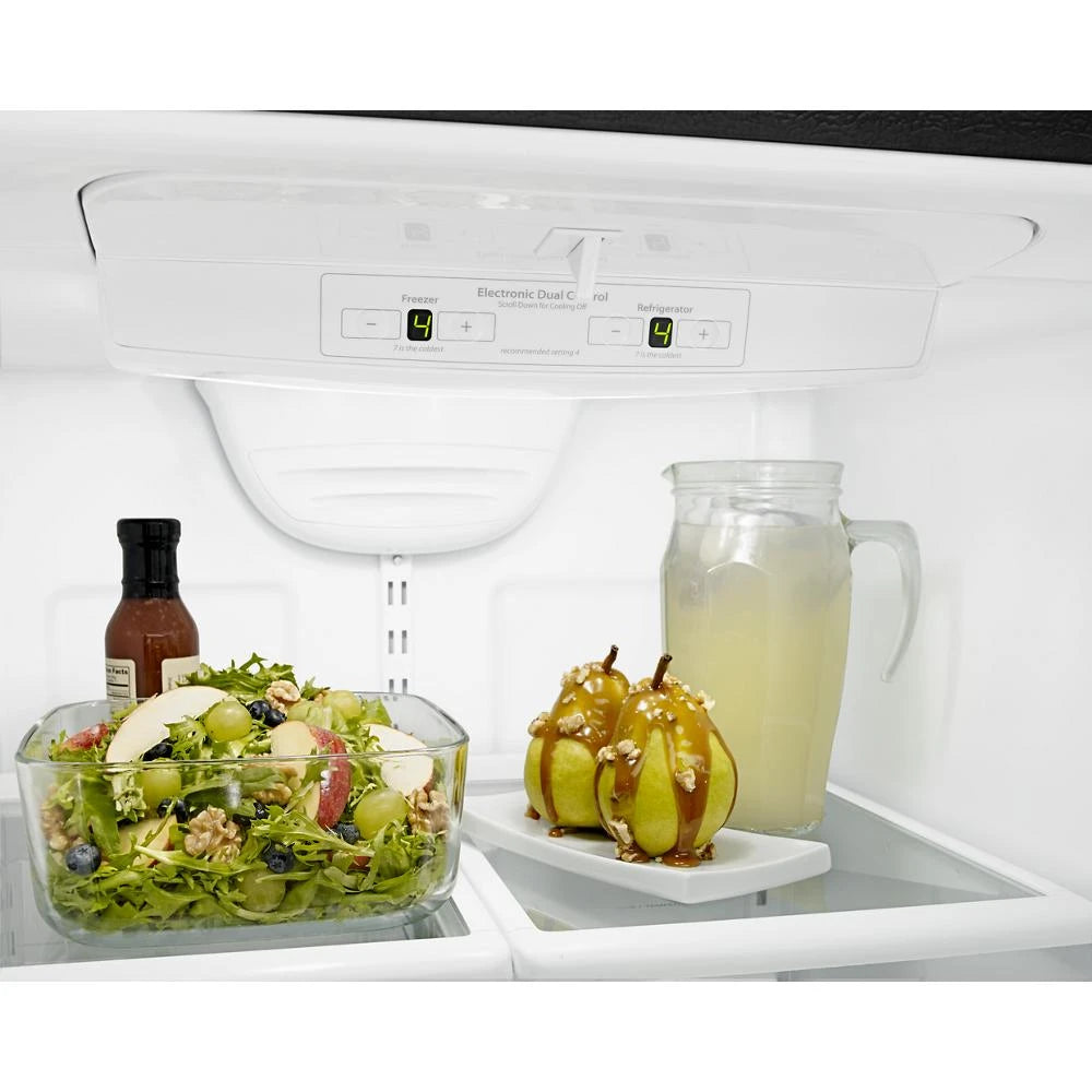 33-inch Wide Bottom-Freezer Refrigerator with EasyFreezer(TM) Pull-Out Drawer - 22 cu. ft. Capacity - (ABB2224BRB)