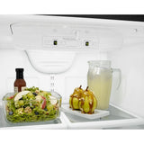 33-inch Wide Bottom-Freezer Refrigerator with EasyFreezer(TM) Pull-Out Drawer - 22 cu. ft. Capacity - (ABB2224BRB)