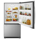33-inch Wide Bottom-Freezer Refrigerator with EasyFreezer(TM) Pull-Out Drawer - 22 cu. ft. Capacity - (ABB2224BRM)