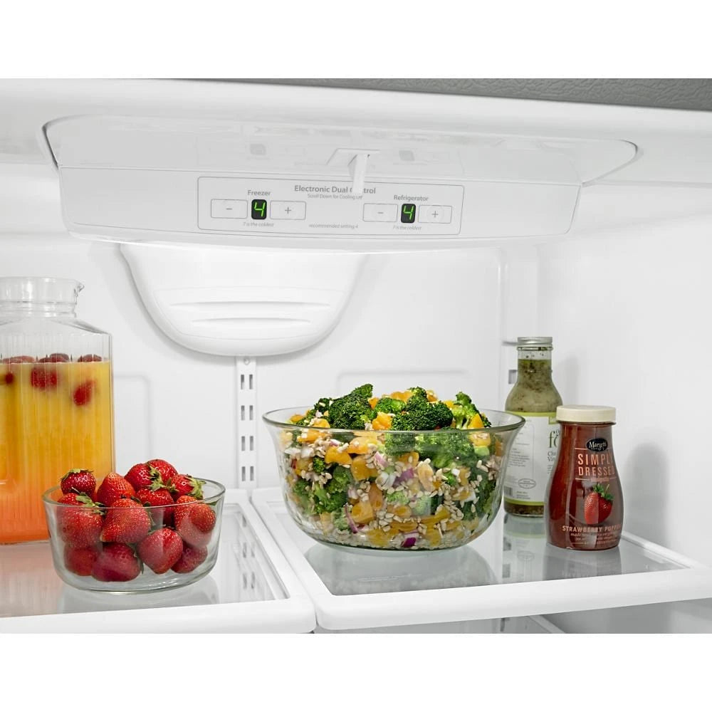 33-inch Wide Bottom-Freezer Refrigerator with EasyFreezer(TM) Pull-Out Drawer - 22 cu. ft. Capacity - (ABB2224BRM)